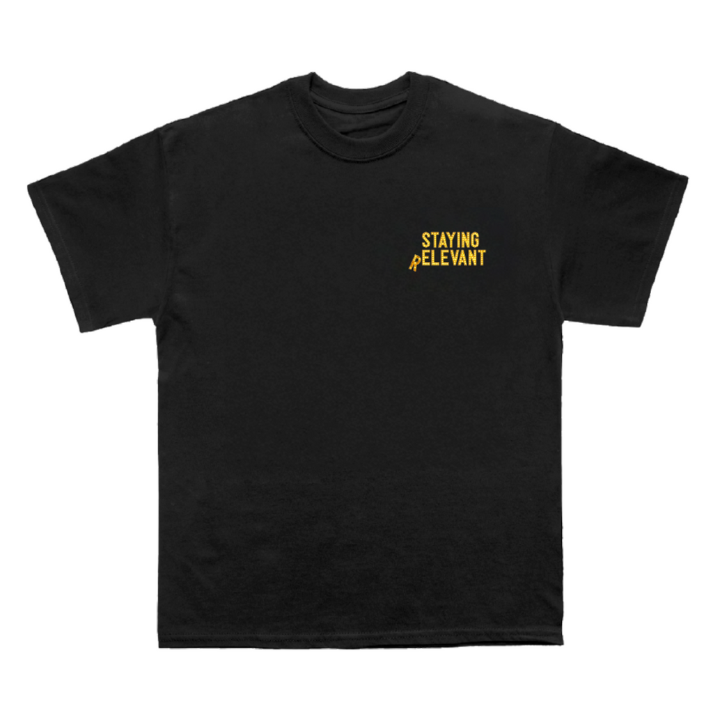 Staying Relevant Black T-Shirt