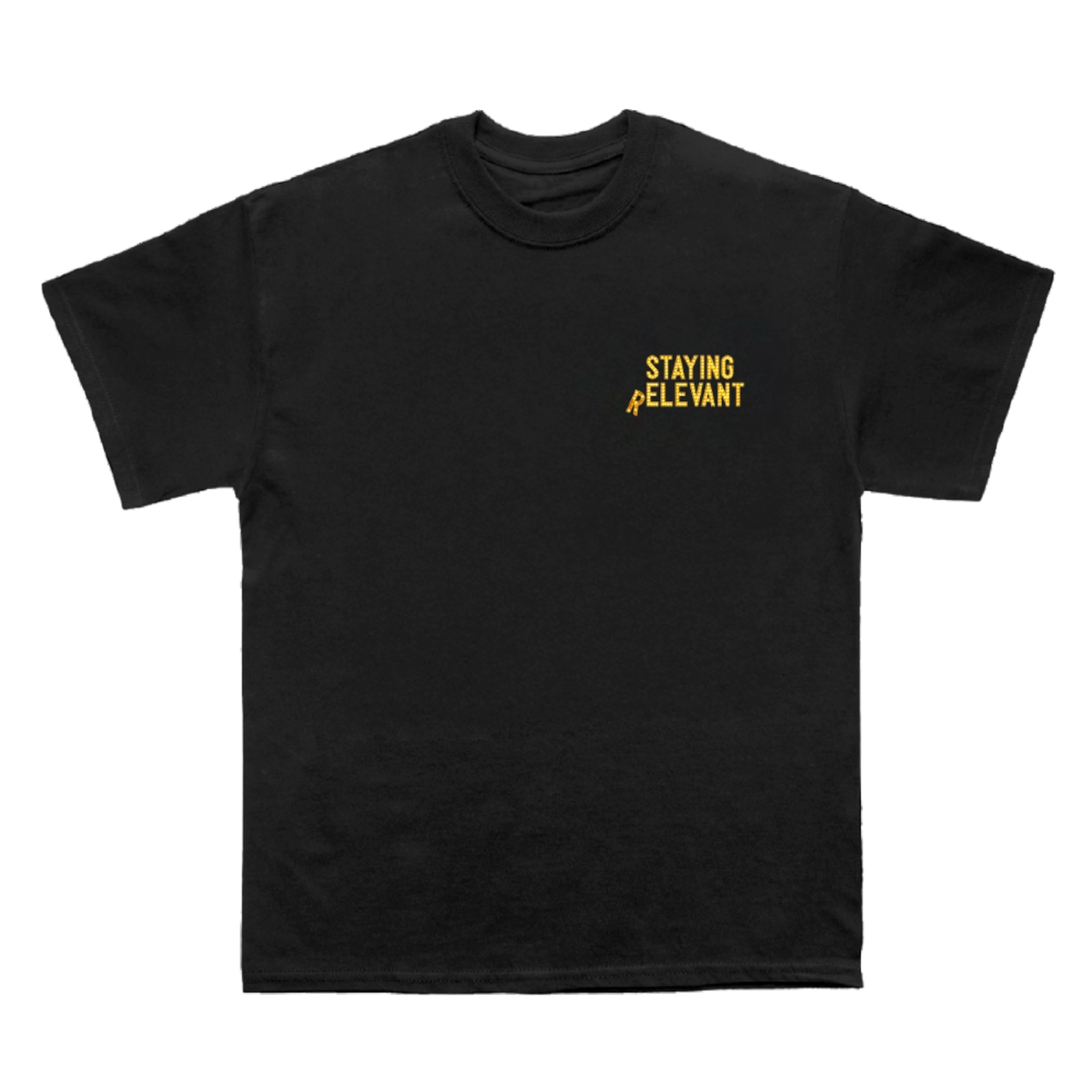 Staying Relevant Black T-Shirt