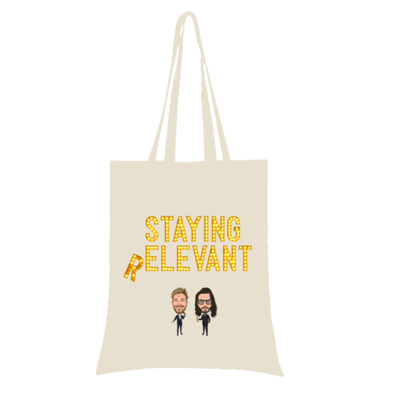 SR Slay Queen Natural Tote Bag